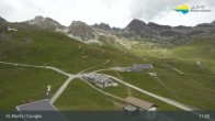 Archiv Foto Webcam Blick von der Bergstation Chantrella 10:00