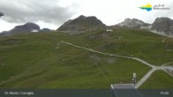 Archiv Foto Webcam Blick von der Bergstation Chantrella 14:00