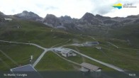 Archiv Foto Webcam Blick von der Bergstation Chantrella 18:00