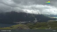 Archiv Foto Webcam Blick von der Bergstation Chantrella 10:00