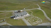Archiv Foto Webcam Blick von der Bergstation Chantrella 14:00
