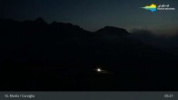 Archiv Foto Webcam Blick von der Bergstation Chantrella 04:00