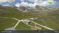 Archiv Foto Webcam Blick von der Bergstation Chantrella 12:00