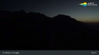 Archiv Foto Webcam Blick von der Bergstation Chantrella 04:00