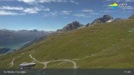 Archiv Foto Webcam Blick von der Bergstation Chantrella 10:00