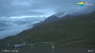 Archiv Foto Webcam Blick von der Bergstation Chantrella 02:00
