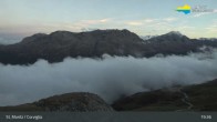 Archiv Foto Webcam Blick von der Bergstation Chantrella 02:00
