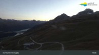 Archiv Foto Webcam Blick von der Bergstation Chantrella 02:00