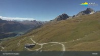 Archiv Foto Webcam Blick von der Bergstation Chantrella 09:00