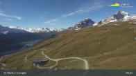 Archiv Foto Webcam Blick von der Bergstation Chantrella 08:00
