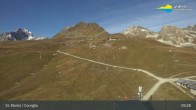 Archiv Foto Webcam Blick von der Bergstation Chantrella 08:00
