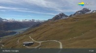 Archiv Foto Webcam Blick von der Bergstation Chantrella 10:00
