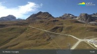 Archiv Foto Webcam Blick von der Bergstation Chantrella 14:00
