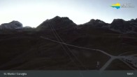 Archiv Foto Webcam Blick von der Bergstation Chantrella 18:00