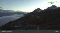 Archived image Webcam mountain station - Chantrella lift 18:00