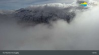 Archiv Foto Webcam Blick von der Bergstation Chantrella 12:00