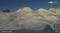 Archiv Foto Webcam Blick von der Bergstation Chantrella 07:00