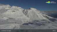 Archiv Foto Webcam Blick von der Bergstation Chantrella 08:00