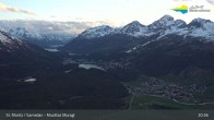 Archived image Webcam Engadin Muottas Muragl 21:00