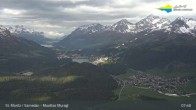 Archiv Foto Webcam Engadin St. Moritz 08:00