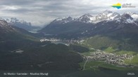 Archiv Foto Webcam Engadin St. Moritz 08:00