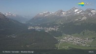 Archiv Foto Webcam Engadin St. Moritz 08:00