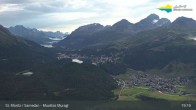 Archiv Foto Webcam Engadin St. Moritz 18:00