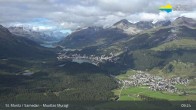 Archiv Foto Webcam Engadin St. Moritz 08:00