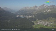 Archiv Foto Webcam Engadin St. Moritz 08:00