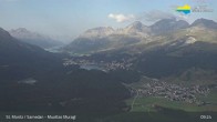 Archiv Foto Webcam Engadin St. Moritz 08:00