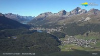 Archiv Foto Webcam Engadin St. Moritz 08:00