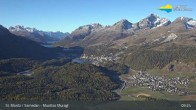 Archiv Foto Webcam Engadin St. Moritz 08:00