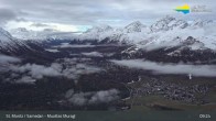 Archiv Foto Webcam Engadin St. Moritz 08:00