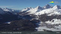 Archiv Foto Webcam Engadin St. Moritz 08:00