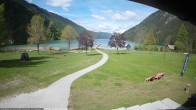 Archived image Webcam Lake Weissensee (East side) 09:00