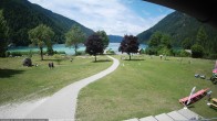 Archiv Foto Webcam Weissensee (Stockenboi Seite) 11:00