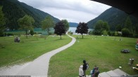 Archived image Webcam Lake Weissensee (East side) 12:00