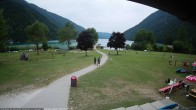 Archived image Webcam Lake Weissensee (East side) 11:00