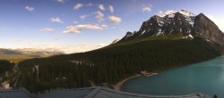 Archiv Foto Webcam The Fairmont Chateau Lake Louise 18:00