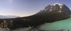 Archiv Foto Webcam The Fairmont Chateau Lake Louise 08:00
