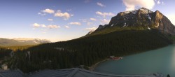 Archiv Foto Webcam The Fairmont Chateau Lake Louise 18:00
