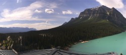 Archiv Foto Webcam The Fairmont Chateau Lake Louise 08:00