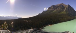 Archiv Foto Webcam The Fairmont Chateau Lake Louise 08:00