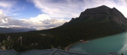 Archiv Foto Webcam The Fairmont Chateau Lake Louise 18:00