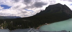 Archived image Webcam The Fairmont Chateau Lake Louise 12:00