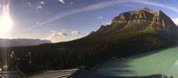 Archived image Webcam The Fairmont Chateau Lake Louise 06:00