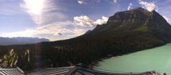Archived image Webcam The Fairmont Chateau Lake Louise 08:00