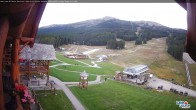 Archived image Webcam Lake Louise: Base Area 12:00