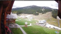 Archived image Webcam Lake Louise: Base Area 14:00