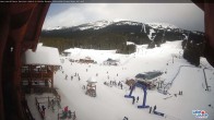 Archived image Webcam Lake Louise: Base Area 11:00